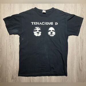 Vintage 00s Tenacious D band T-shirt Jack Black graphic print men’s large